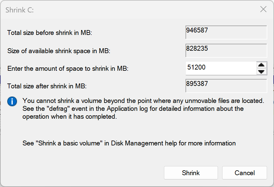 Disk Management Wizard