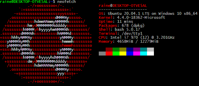 Neofetch Linux Installfest Guide