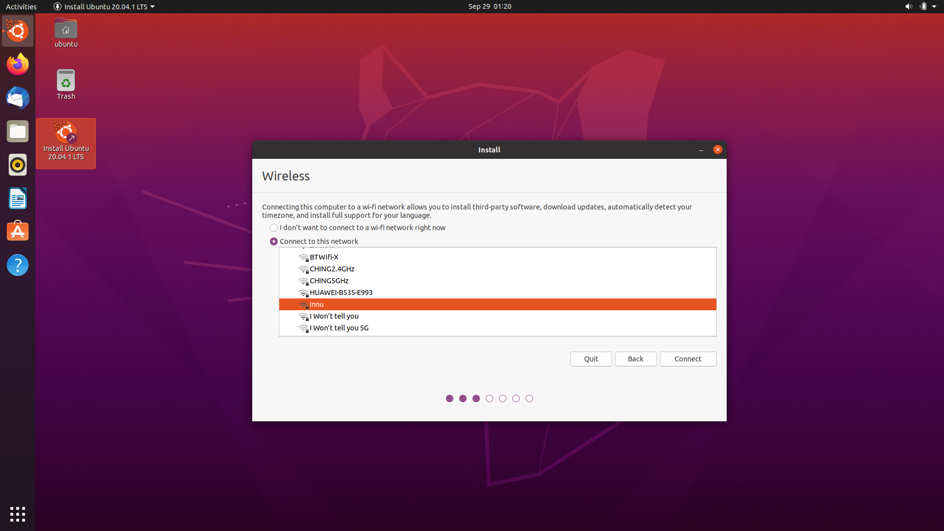 Просмотр wifi сетей ubuntu